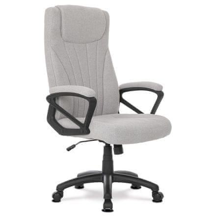 Autronic Kancelářská židle Židle kancelářská, šedá látka, plastový kříž (KA-Y389 SIL2)